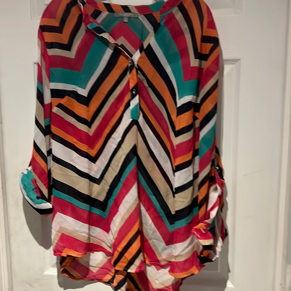 Womens sheer blouse